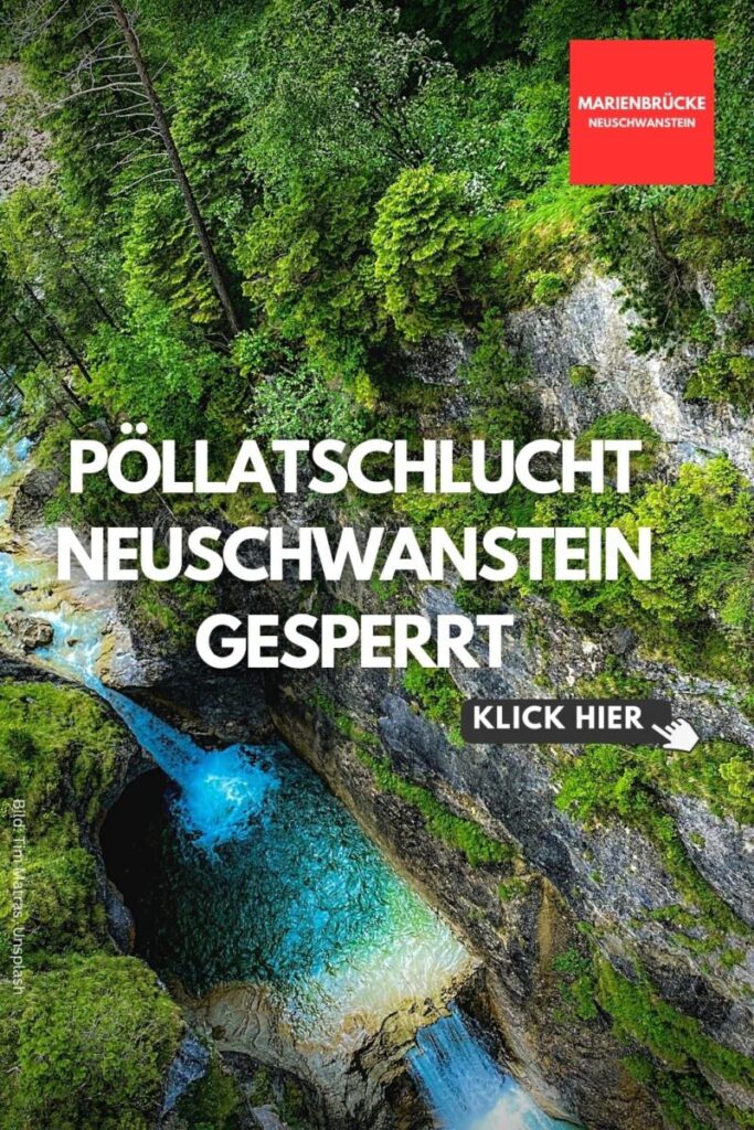 Pöllatschlucht gesperrt