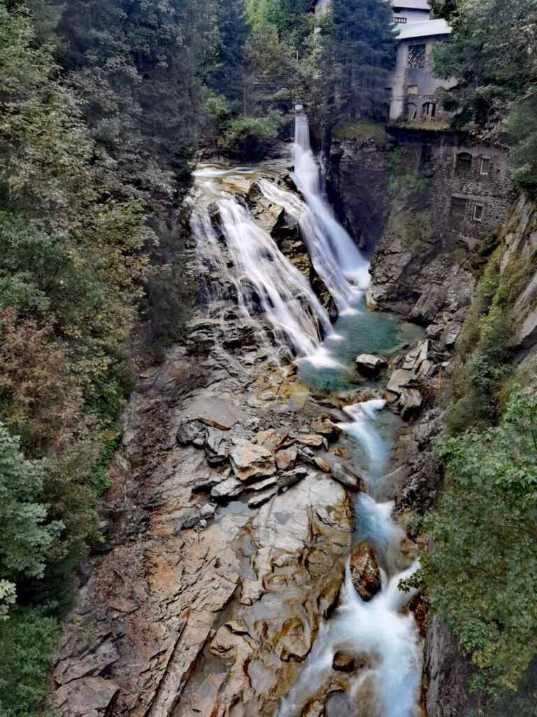 Der Gasteiner Wasserfall ist einer der größten Wasserfälle in Europa